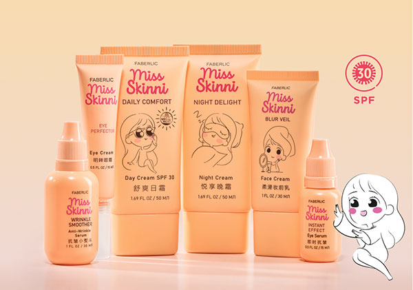 серия miss skinni faberlic