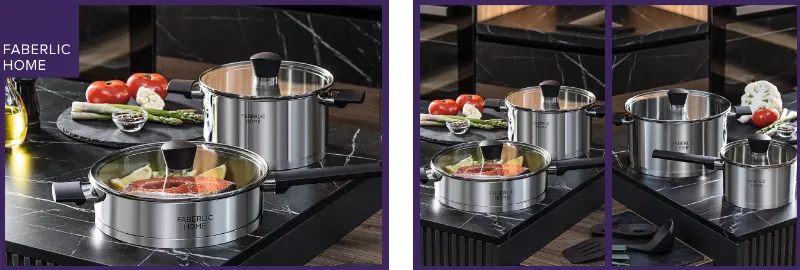 Faberlic Home новинки посуды от Faberlic