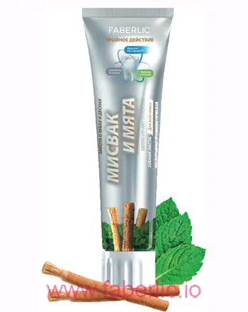 Зубная паста на основе Мисвака Faberlic