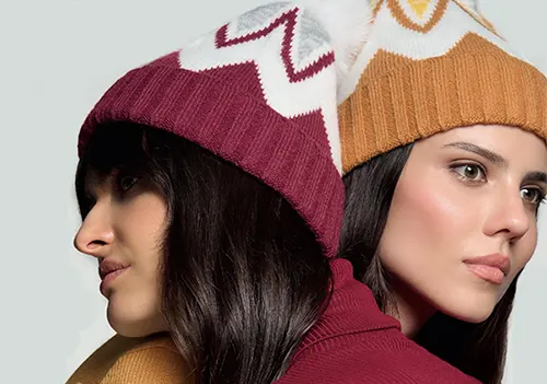 Шапка с геометрическим рисунком Фаберлик