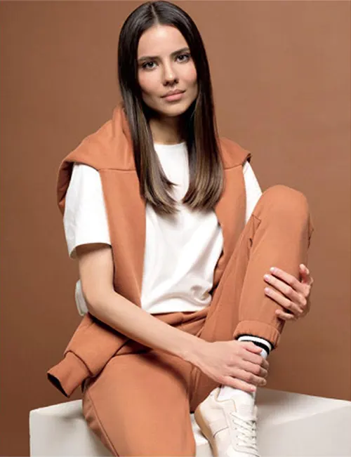 Брюки-джогеры из футера от Faberlic