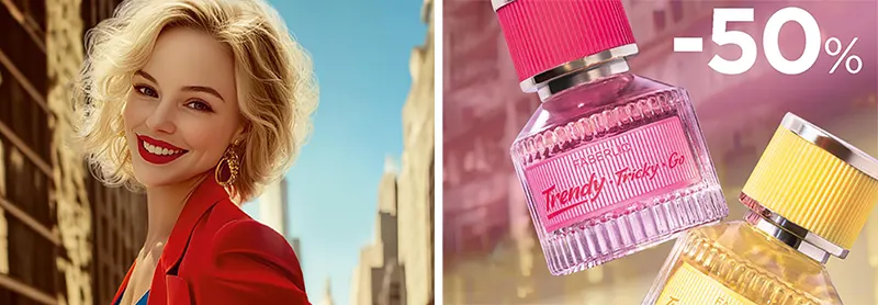 Туалетная вода Trendy, Tricky, Go