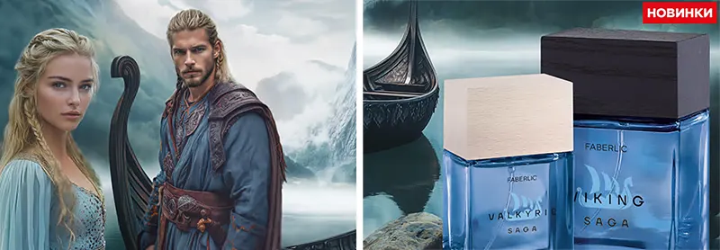 Парфюмерная вода для женщин Valkyrie Saga