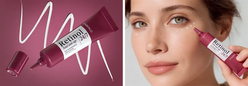 Разглаживающий крем для век Retinol 24/7