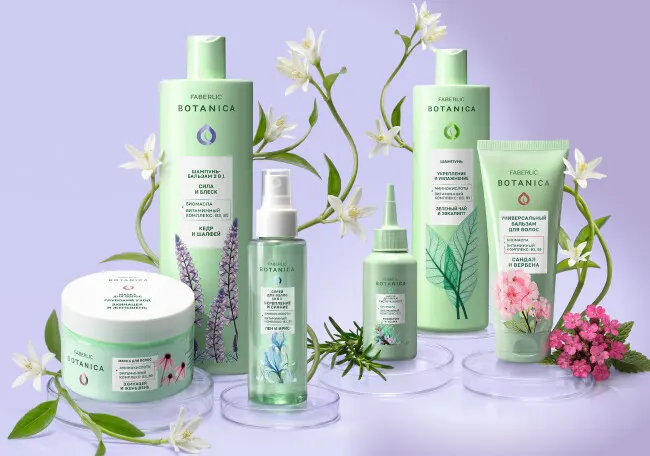 >Серия средств по уходу за волосами Botanica новинка от Faberlic