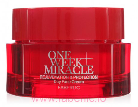 Дневной крем для лица «Омоложение и защита» SPF 15 ONE WEEK MIRACLE