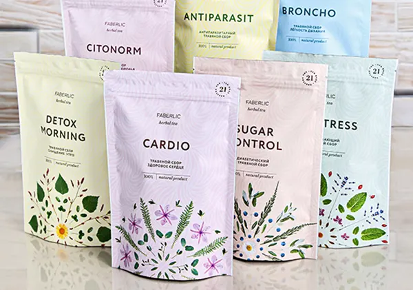 Травяные сборы Herbal Tea от Faberlic